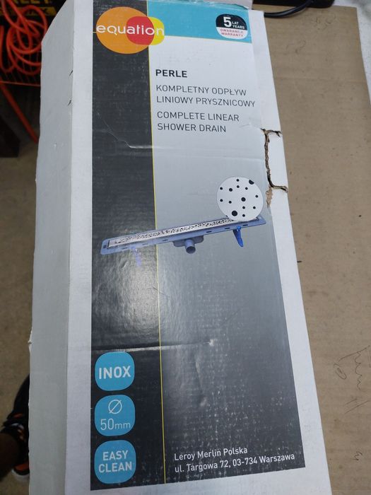 Odpływ liniowy 90cm Nowy