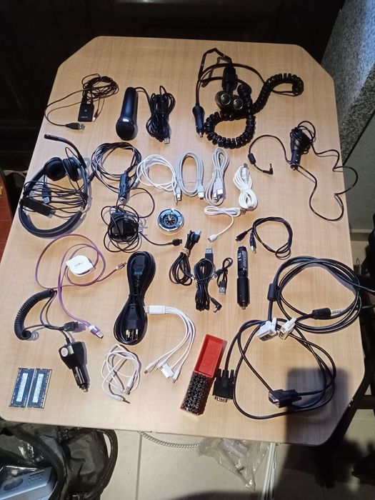 Micro novo com fio e USB