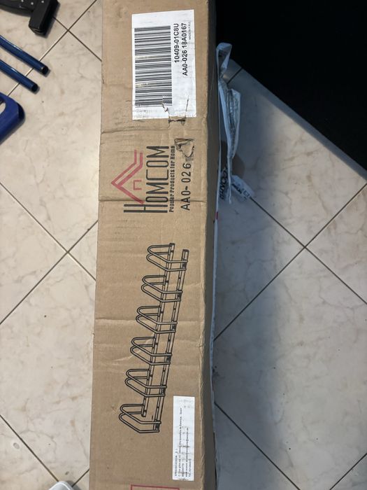 Apoio para bicicletas 6 logares