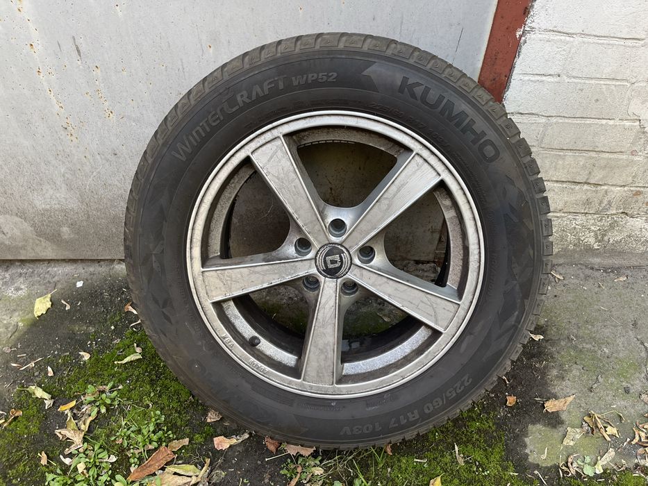Диски(R-17) с зимней резиной(225/60 R-17) - комплект (4шт.)