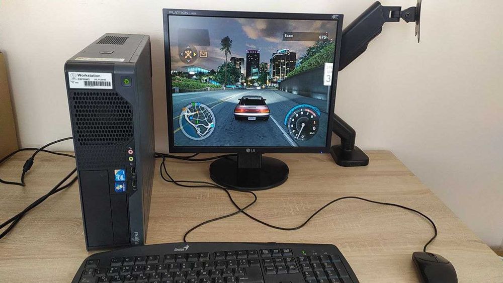 ПК, Fujitsu Esprimo E5730 SFF Lga 775, intel Q43