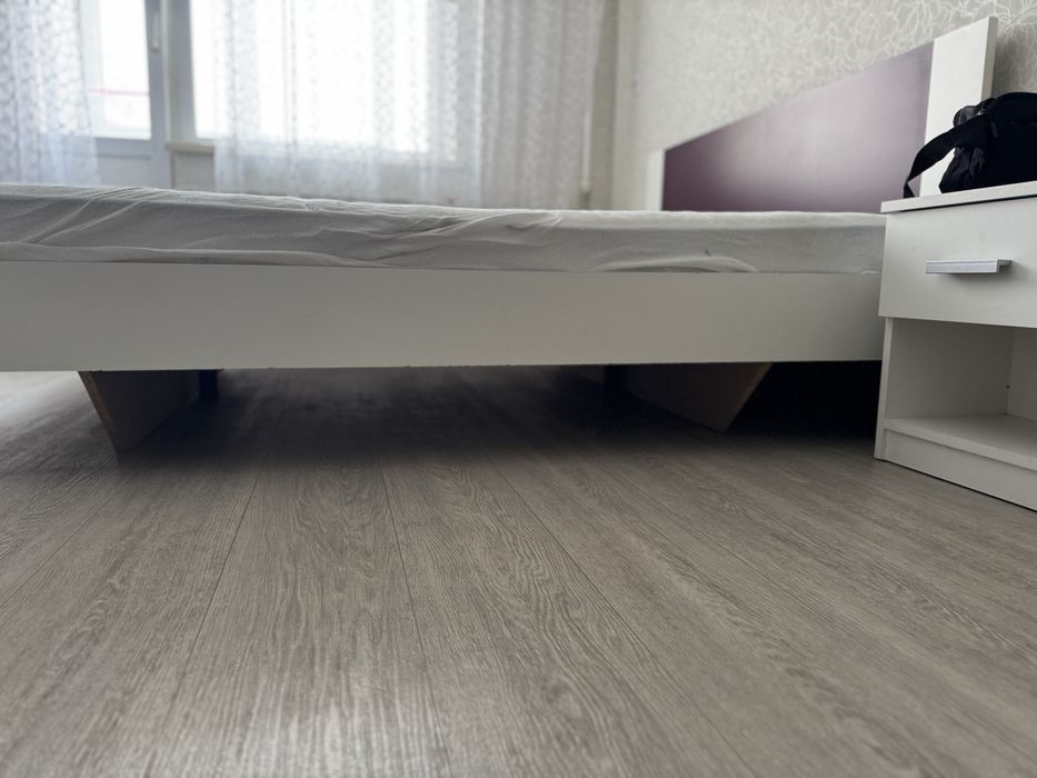 Ліжко двоспальне 160х190 + матрац