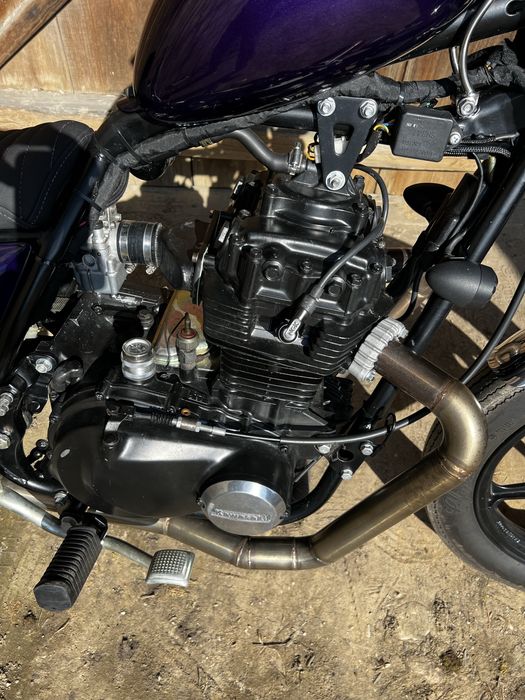 Kawasaki KZ440 Custom Japan Bobber 1982” na A2