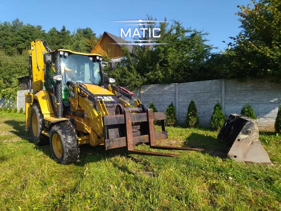 Odśnieżanie, usługi koparko ładowarką transport młot hydrauliczny