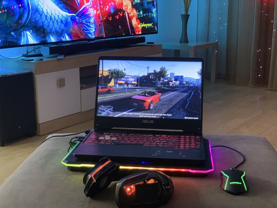‼️Игровой ноутбук ‼️ Asus + игровые девайсы!