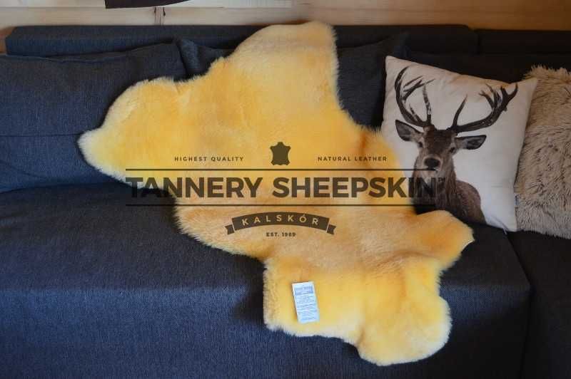 Skóra Owcza Relugan Leczniczy XXL Krótki Włos 3 cm Naturalna Skóra