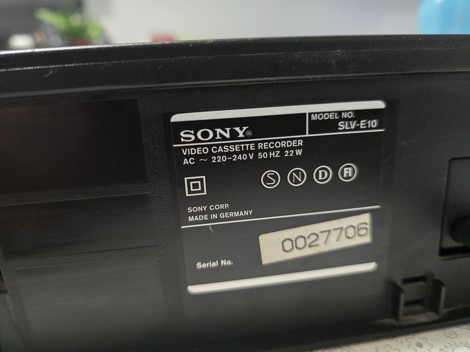Leitor de Cassetes VHS Sony SLV- E10