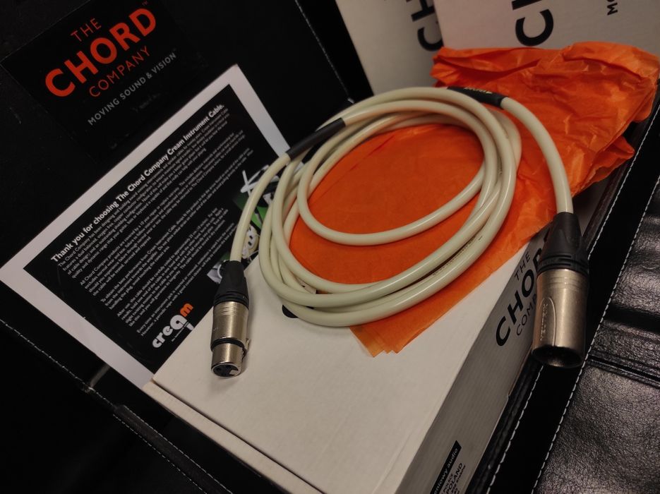 379zł -> 199zł Chord kabel xlr do mikrofonu przewód mikrofonowy TAhifi