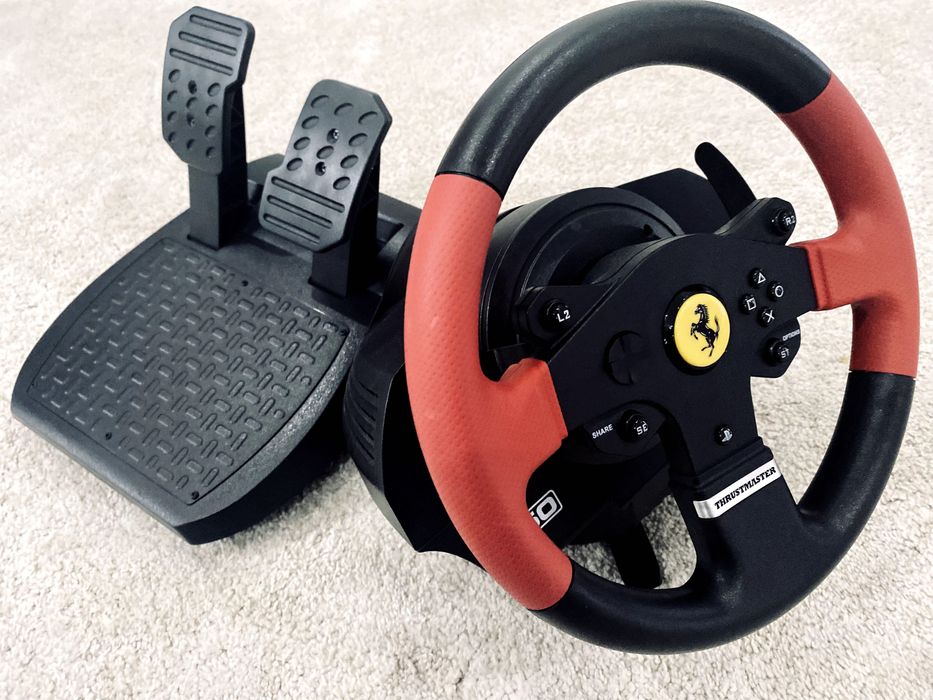 Thrustmaster T150 Ferrari Racing Wheel with Force Feedback – PS3 / PS4 / PS5 / PC64553311281281120