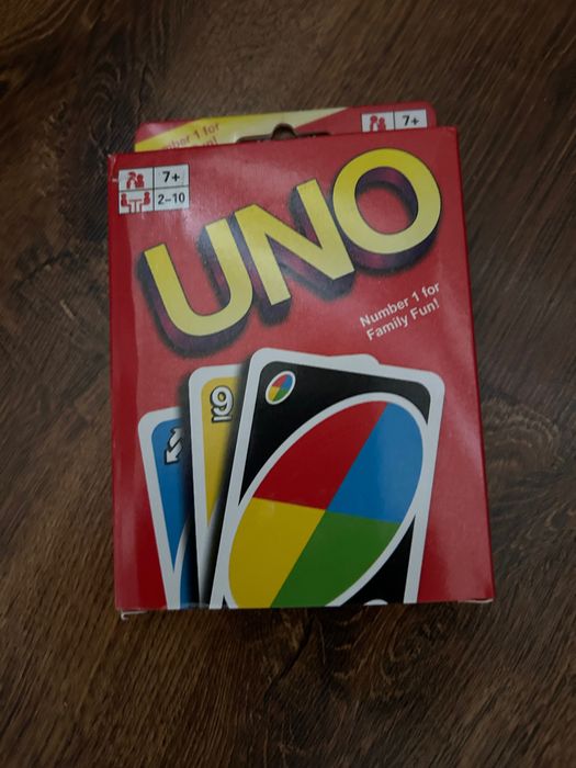 Uno Gra Karciana Rodzinna Logiczna
