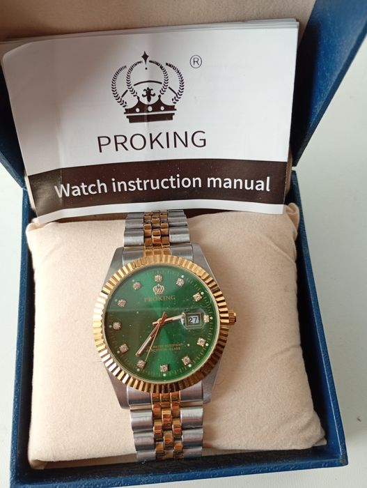 Часы кварцевые Proking,хомаж на Rolex.