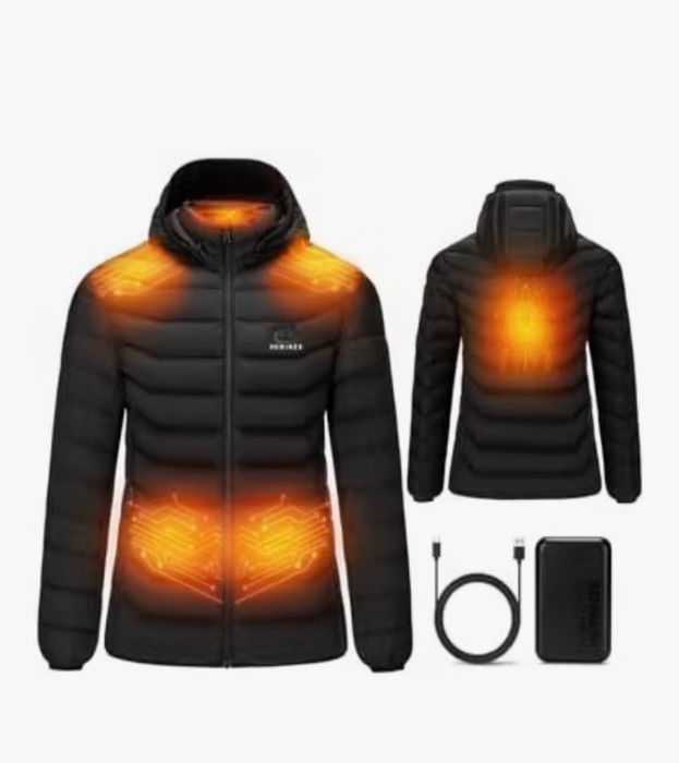 Hewinze Heated Apparel H8999 - podgrzewana kurtka damska L  czarny