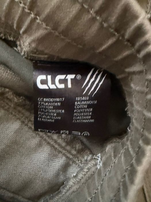 CLCT Own The Streets spodnie cargo bojówki chinosy, rozm. S,  khaki
