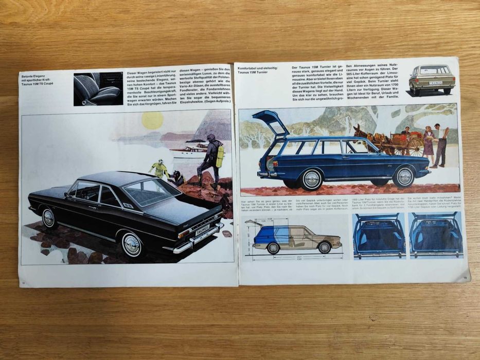 Prospekt FORD Taunus 12M 15M