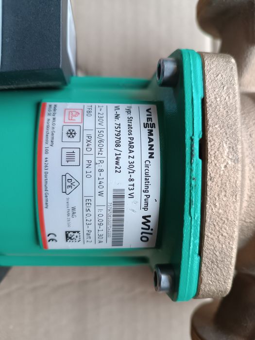 Pompa wilo Stratos para z 30/1-8 T3 VI