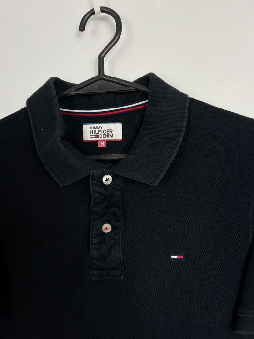 Polo Koszulka Tommy Hilfiger black