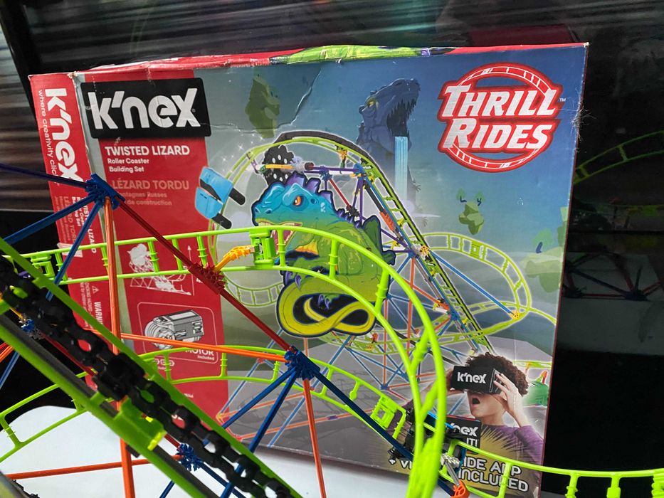 Большой конструктор Knex трек механизированный