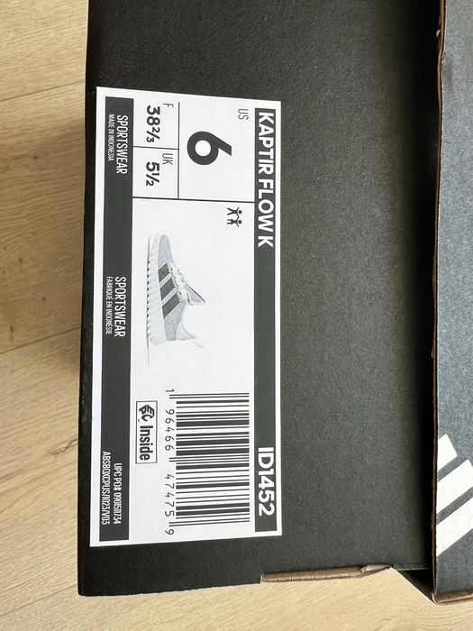 Кросівки Adidas Flow K 37 38 2/3 Оригінал