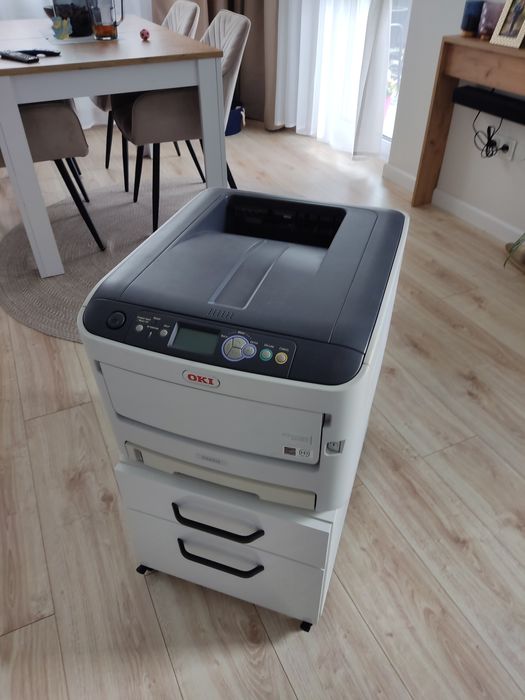 Drukarka Oki ES6412 laser kolor duplex na części