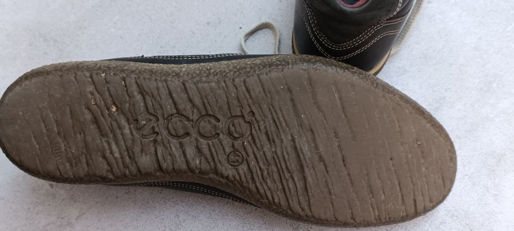 Sneakersy półbuty ze skóry Ecco