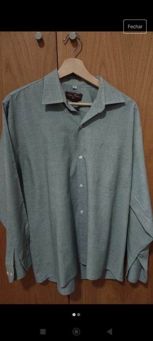 Camisa L cinzenta