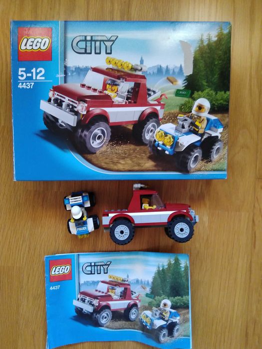 Lego city 4437 com caixa e instruções