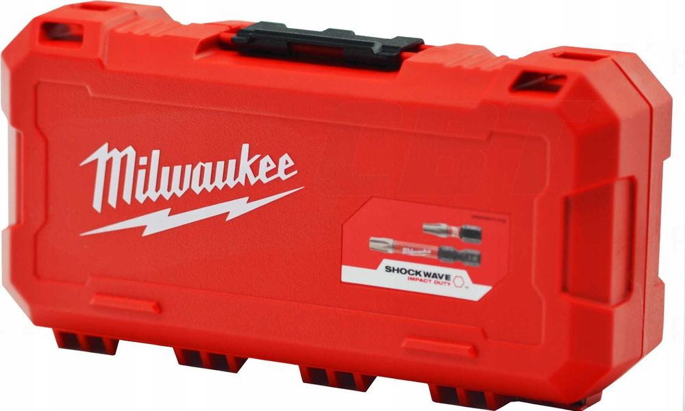MILWAUKEE - Kompletny zestaw bitów udarowych shockwave 75 sztuk