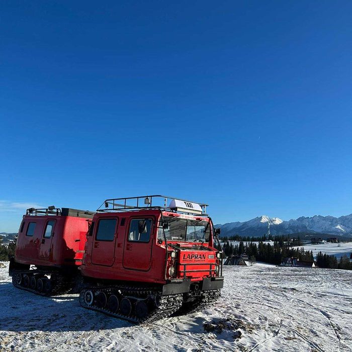 Gokart Hagglund Bv206 HDS ratrak amfibia energetyka wozidlo unimog