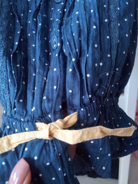 Koszulka w kropki girl2girl 116 cm