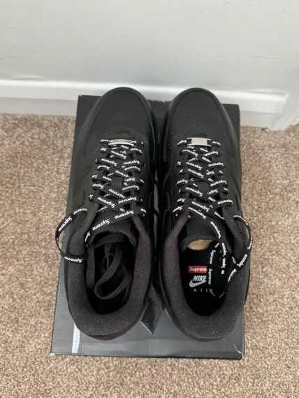 Nike Air Force 1 Low Supreme Black R.41