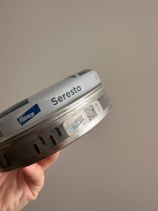 Coleira Seresto para Gato — Nova e Selada