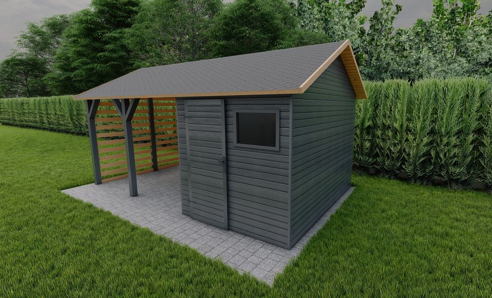 Domek Narzedziowy , Altana , Wiata Farmer Classic  Plus