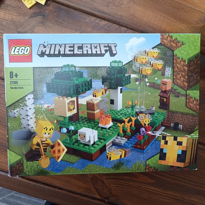LEGO Minecraft 21165 The Bee Farm + pudełko i instrukcja (OKAZJA)