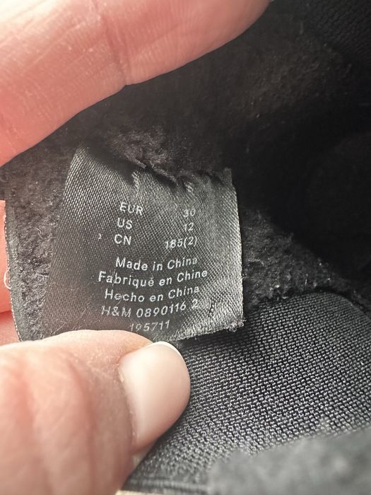 Демісезонне дітяче взуття/ботінки на дівчинку H&M, 30р.(18-18,5см)