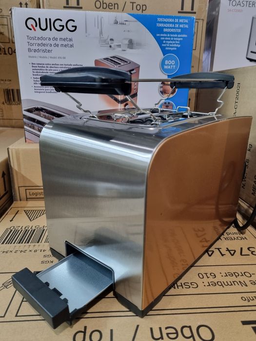 Металевий тостер Quigg,SilverCrest (Німеччина)