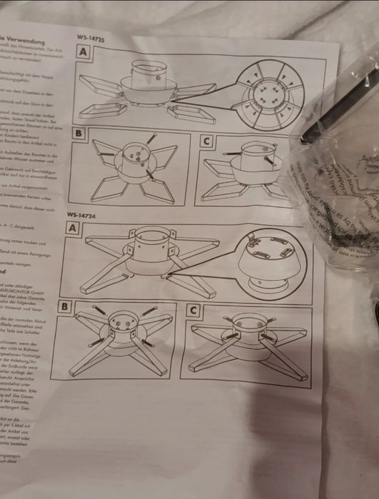 Stojak na choinkę Livarno Home z pojemnikiem na wodę