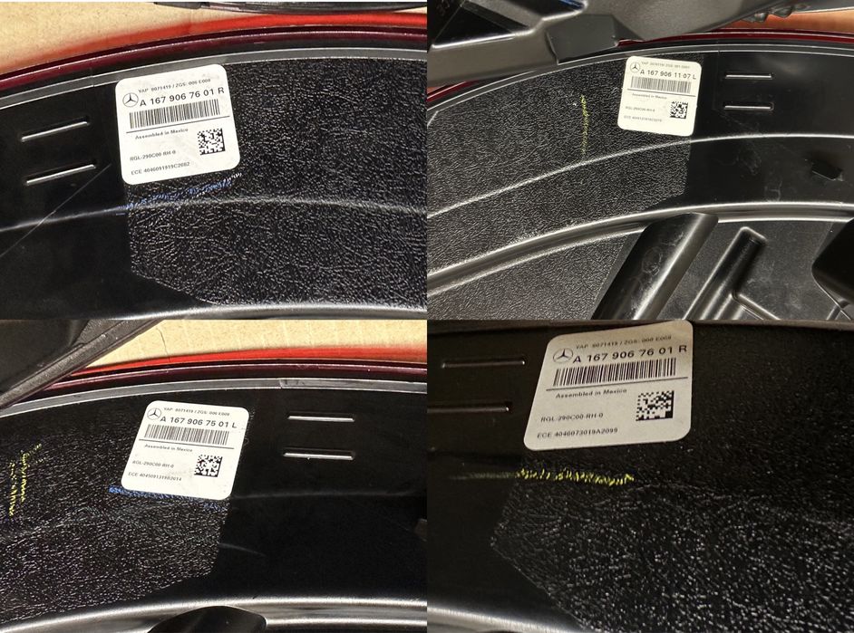 Mercedes GLE 167 coupe Europe фонарь фара стоп ліхтар задня оптика