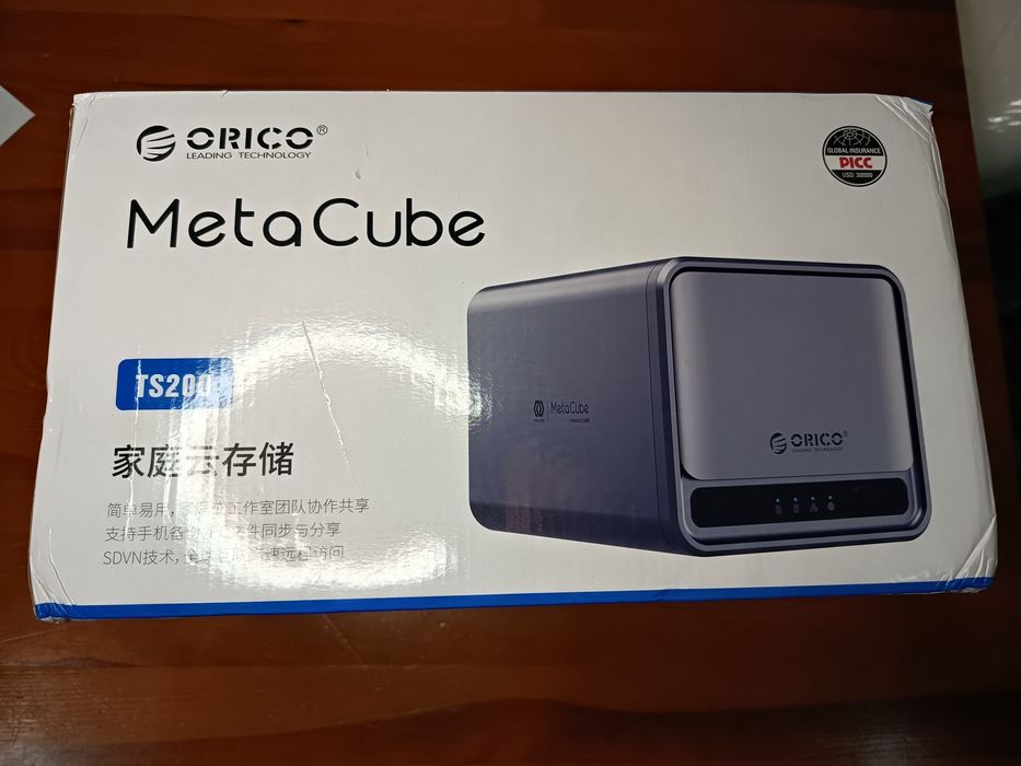 ORICO MetaCube TS200 – 2-zatokowy NAS Home Cloud