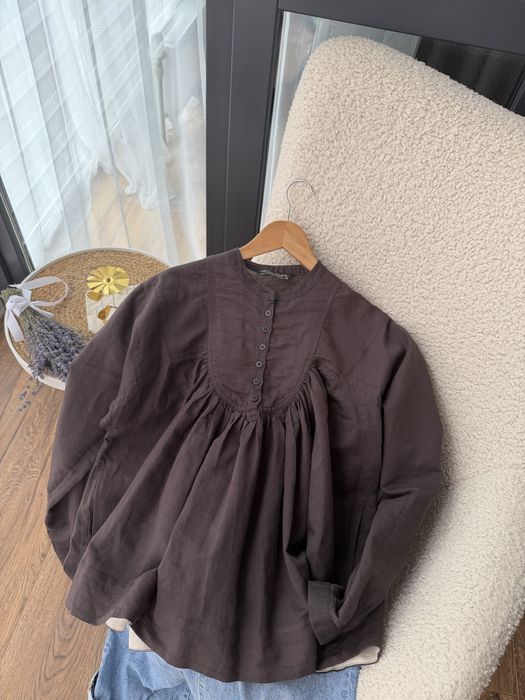 Крута натуральна блуза розлітайка allsaints, 12р