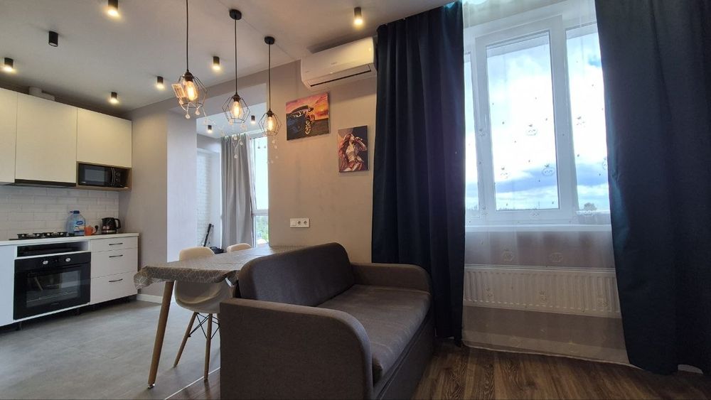 Ірпінь — 1-кімнатна квартира 37 м² з ремонтом, газом та теплою підлогою