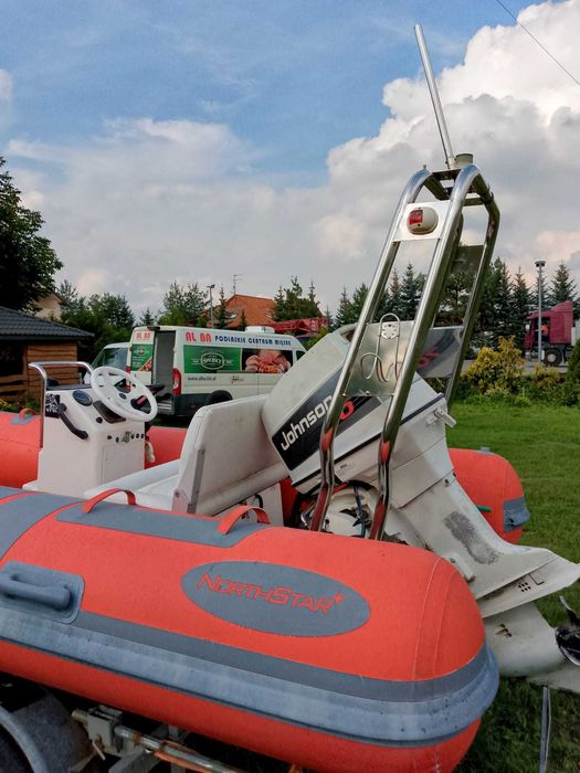 Ponton Rib Morski "C" 481 + silnik Johnson 70 kM + przyczepa OKAZJA CE