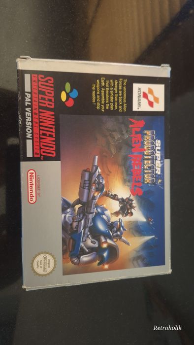Super Probotector Nintendo SNES