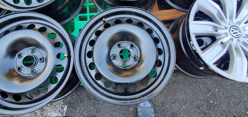 Диски з ковпаками 5 112 R17, Volkswagen Tiguan, 6,5J ET 38