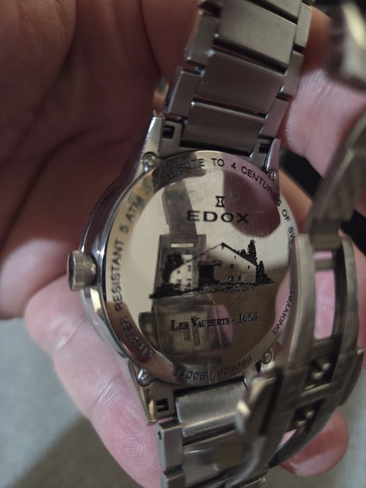 Годинник Edox Les Vauberts Day Retrograde