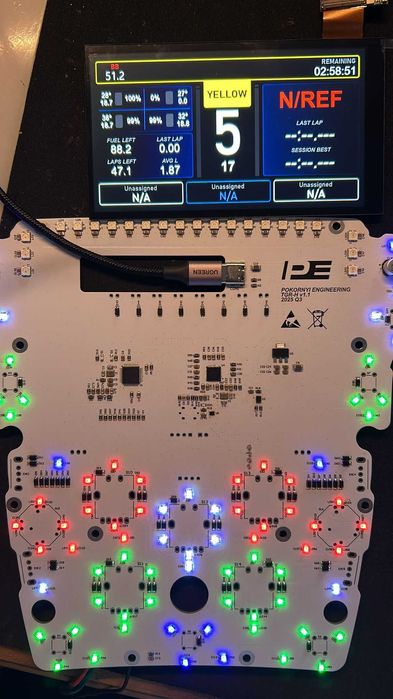 DIY Pokornyi TGR-H pcb simracing