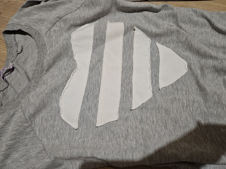 Bluza szara serduszko