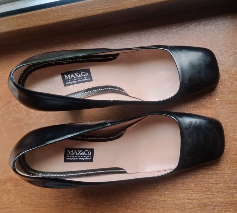Туфли Max Mara кожа Италия