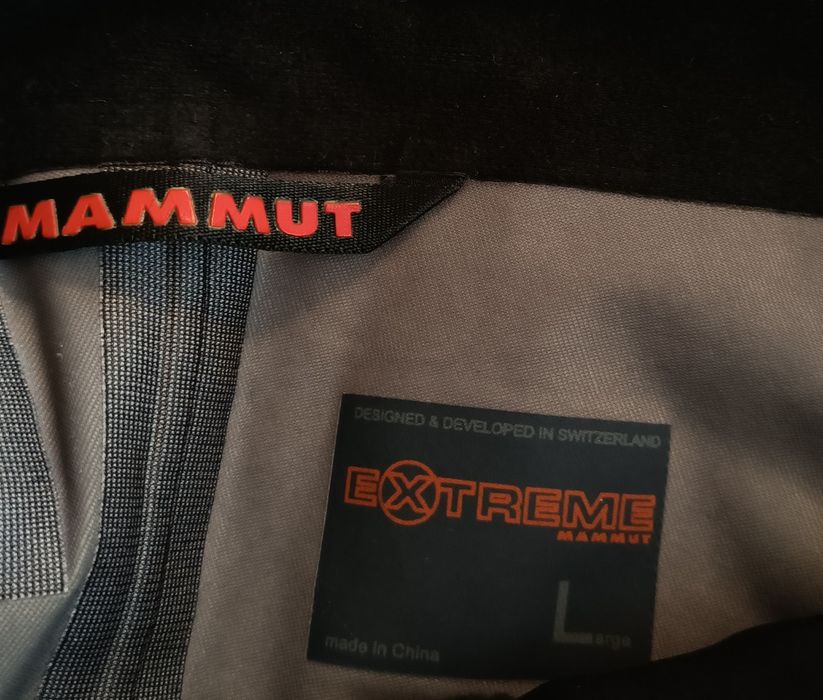 Spodnie Mammut Gore-Tex Pro Shell Górskie Outdoor Techniczne rozmiar L