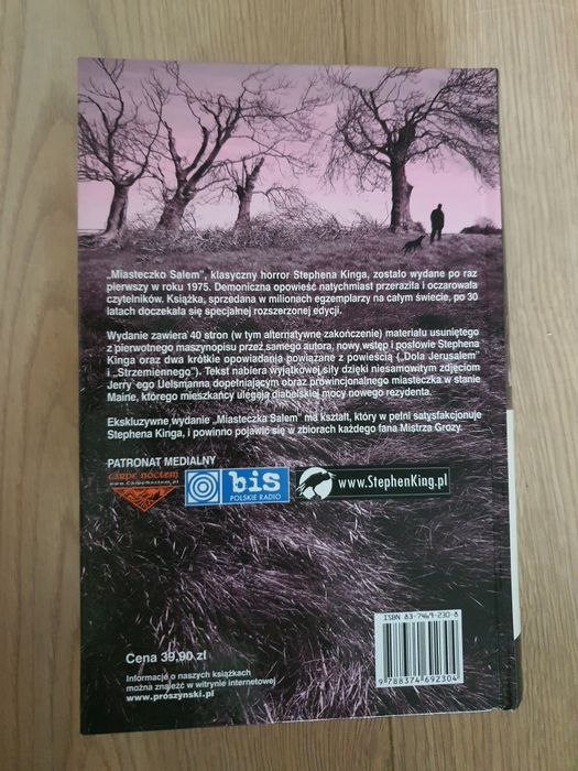 Stephen King Miasteczko Salem Wersja Ilustrowana