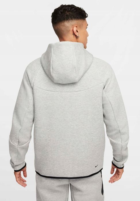 Nike 38 M Bluza Męska Szara Tech Bawełniana D2169